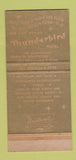 Matchbook Cover - Thunderbird Hotel Las Vegas NV 30 Strike