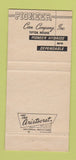 Matchbook Cover - Pioneer Seed Corn Tipton IN 30 Strike