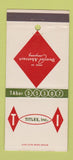 Matchbook Cover - Denver Abstract Titles Colorado 30 Strike