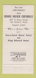 Matchbook Cover - El Tropicano Motor Hotel San Antonio TX 30 Strike