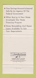 Matchbook Cover - Brownsville Savings and Loan Brownsville TX 30 Strike
