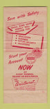 Matchbook Cover - 1st Federal Savings Delray Beach FL Boca Raton 30 Strike