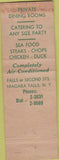 Matchbook Cover - Ray Ott Niagara Falls NY WEAR