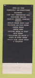 Matchbook Cover - Hotel De Lido Miami Beach FL 30 Stick