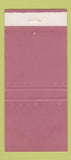 Matchbook Cover - Hotel Mark Hopkins San Francisco CA 30 Strike