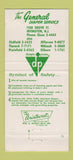 Matchbook Cover - General Diaper Service Irvington NJ 30 Strike