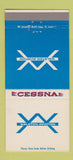 Matchbook Cover - Cessna Airplanes Walston Aviation East Alton IL 30 Strike