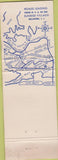 Matchbook Cover - Sunrise Village Bellmore LI NY