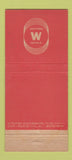 Matchbook Cover - Hotel Benjamin Franklin Seattle WA Outrigger 21 Strike Feature