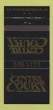 Matchbook Cover - Centre Court Steak New York City 30 Strike