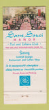 Matchbook Cover - Sans Souci Manor North Miami FL 30 Strike