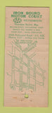 Matchbook Cover - Iron Bound Motor Court Williamsburg VA 21 Strike Feature