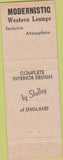 Matchbook Cover - Don's Western Village Fort Worth TX