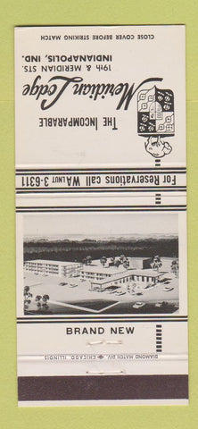 Matchbook Cover - Meridian Lodge Indianapolis IN 30 Strike