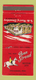 Matchbook Cover - Penn Stroud Motor Inn Stroudsburg PA 30 Strike