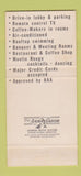 Matchbook Cover - Desert Sahara Motor Lodge Spokane WA 30 Strike
