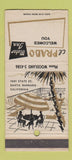 Matchbook Cover - El Prado Motor Inn Santa Barbara CA 30 Strike