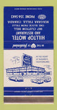 Matchbook Cover - Hilltop Motel Niagara Falls ON WEAR 30 Strike