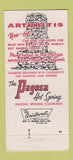 Matchbook Cover - Pagosa Hot Springs Colorado 30 Strike