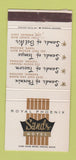 Matchbook Cover - Sands Hotel Phoenix AZ Tempe Tucson Los Angeles 30 Strike