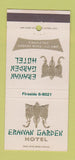 Matchbook Cover - Erawan Garden Hotel Palm Desert CA 30 Strike
