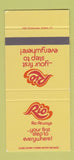 Matchbook Cover - Rio Airways Airline SAMPLE 30 Strike