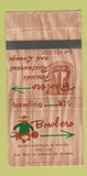 Matchbook Cover - Bowlero Bowling Denver Colorado 30 Strike