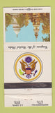 Matchbook Cover - US Congress Bob Traxler MI Michigan 1976 WEAR 30 Strike