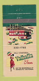 Matchbook Cover - Sally Stanford's Valhalla Inn Sausalito CA 30 Strike