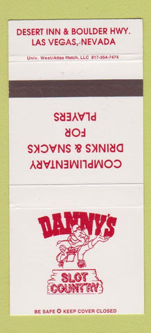 Matchbook Cover - Danny's Slot Country Casino Las Vegas NV 30 Strike