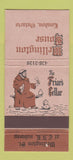 Matchbook Cover - Wellington House London ON Friar's Cellar 30 Strike