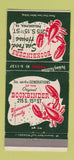 Matchbook Cover - Bookbinder's Seafood Philadelphia PA 30 Strike