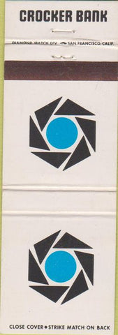 Matchbook Cover - Crocker Bank