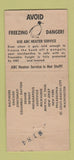 Matchbook Cover - ABC Trucking Freight 30 Stick