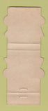 Matchbook Cover - Lou Coffee's Steak House Denver Colorado Contour