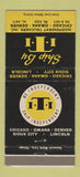 Matchbook Cover - ITI Shipping Trucking Chicago Omaha Denver 30 Strike