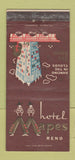 Matchbook Cover - Hotel Mapes Casino Reno NV 30 Strike