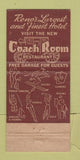 Matchbook Cover - Hotel Mapes Casino Reno NV 30 Strike