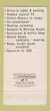Matchbook Cover - Desert Sahara Motor Lodge Spokane WA 30 Strike