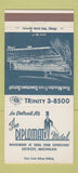 Matchbook Cover - Diplomat Motel Detroit MI 30 Strike