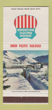 Matchbook Cover - Union Pacific Railroad Sun Valley ID WEAR 30 Strike