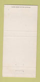 Matchbook Cover - Conrad Hilton Hotel Chicago IL Boulevard Room 30 Strike