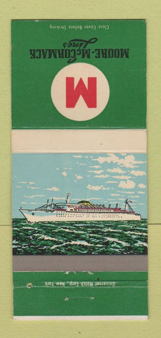 Matchbook Cover - Moore McCormack Lines 30 Strike