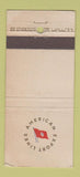 Matchbook Cover - American Export Lines freight WEAR 30 Stick