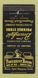 Matchbook Cover - Buccaneer Room Pompano Beach FL WEAR 30 Strike