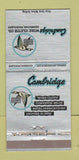 Matchbook Cover - Cambridge Wire Cloth Cambridge MD 30 Strike