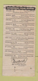 Matchbook Cover - Cambridge Wire Cloth Cambridge MD 30 Strike