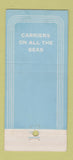 Matchbook Cover - Maersk Line Steamship Miller Freight 30 Stick