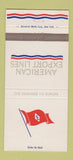 Matchbook Cover - American Export Lines freight 30 Strike
