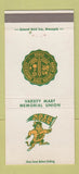 Matchbook Cover - North Dakota State Bison Fargo ND 30 Strike